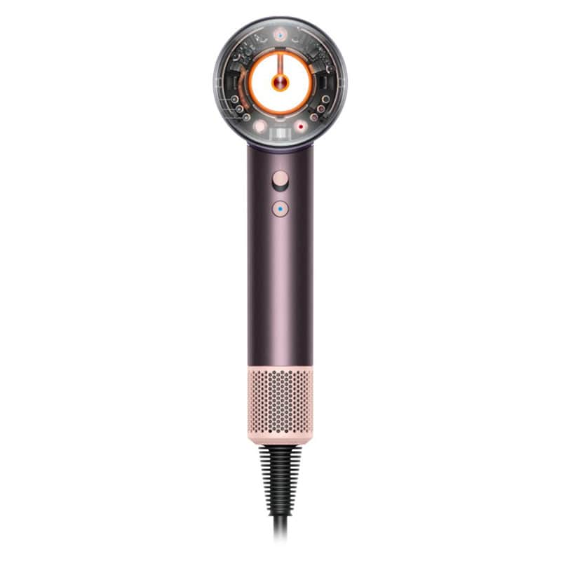 Фен Dyson Supersonic Nural HD16 для прямых волос Пурпурный/Пёстрый с кейсом