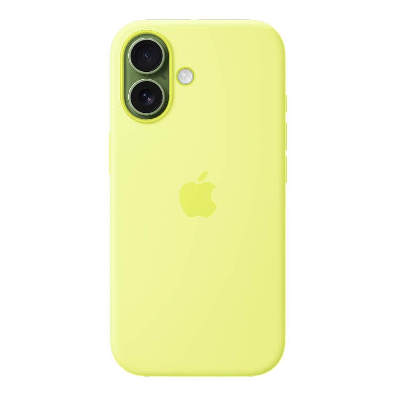 Силиконовый чехол для iPhone 17 (Neon Yellow) Неоновый желтый