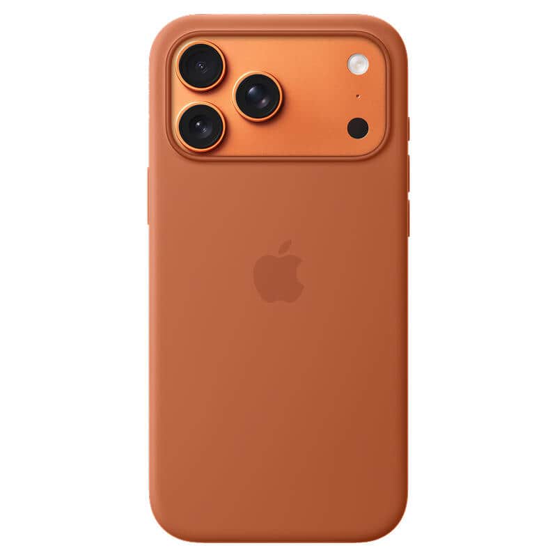 Силиконовый чехол для iPhone 17 Pro Max (Terra Сotta) Терракотовый