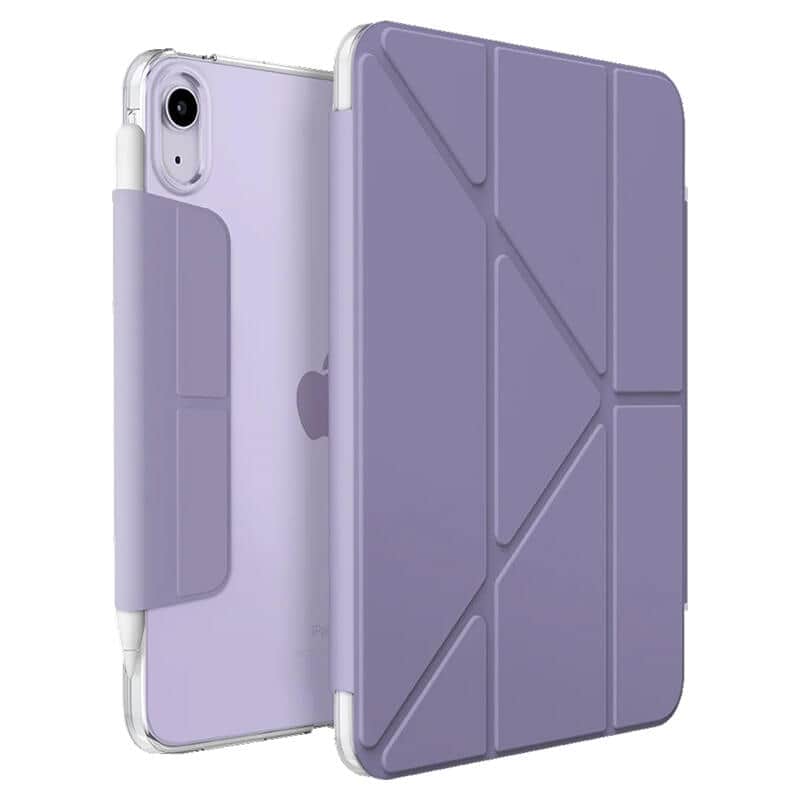 Чехол-книжка Uniq Camden для iPad mini 8,3" 7-го и 6-го поколения Лавандовый