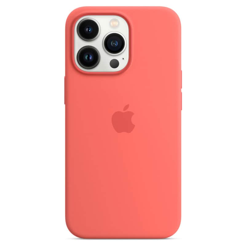 Силиконовый чехол MagSafe для iPhone 13 Pro Розовый помело