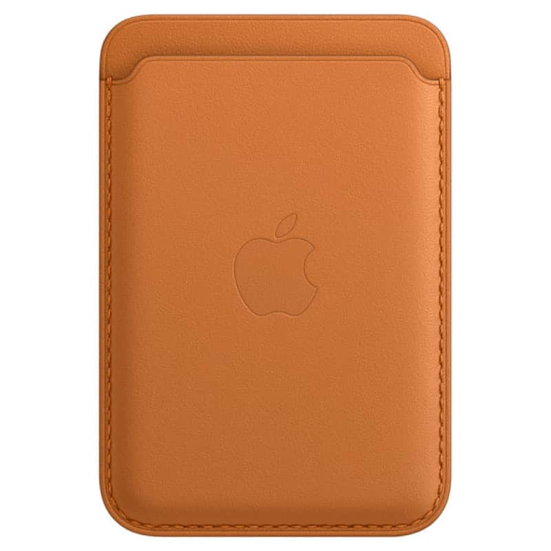 Кардхолдер Leather Wallet MagSafe Золотисто-коричневый