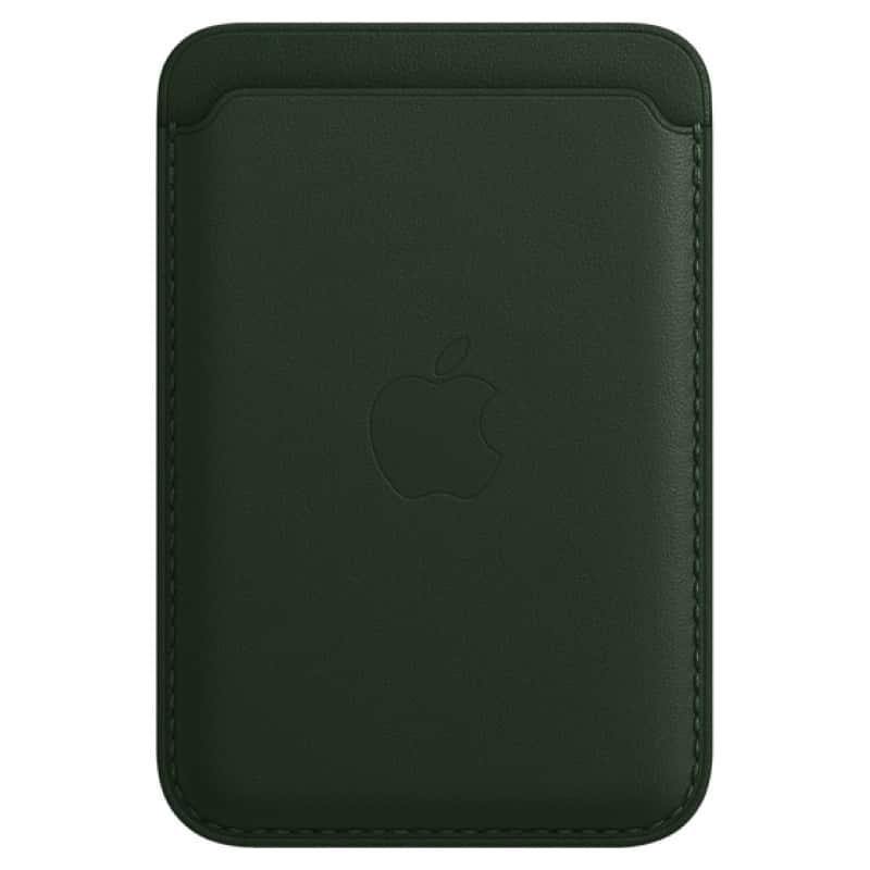 Кардхолдер Leather Wallet MagSafe Зелёная секвойя