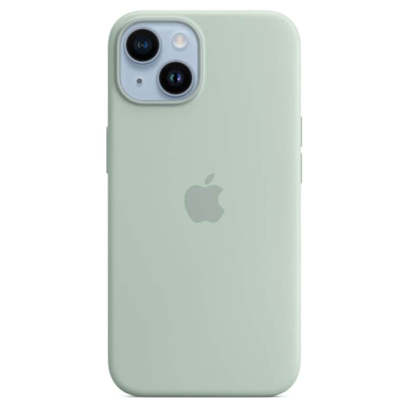 Силиконовый чехол MagSafe для iPhone 14 Агава