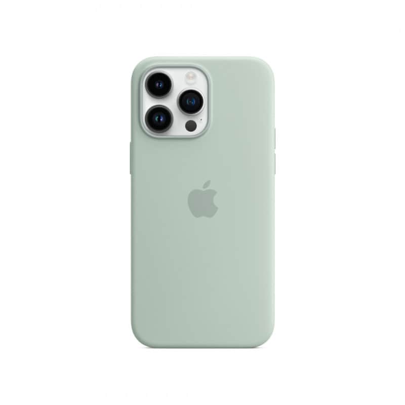 Силиконовый чехол MagSafe для iPhone 14 Pro Max Агава