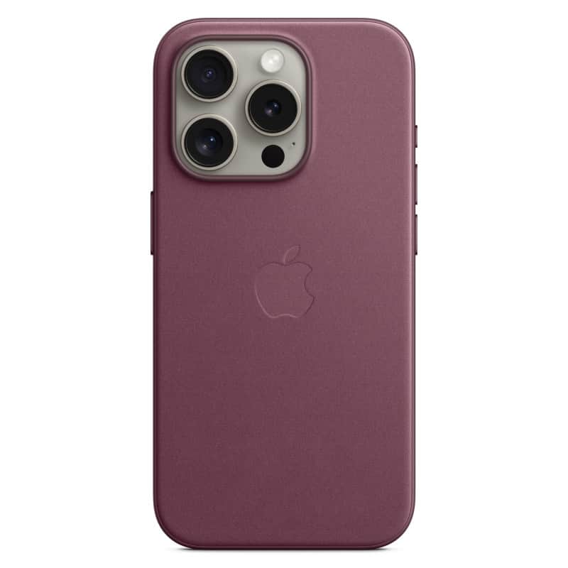 Чехол FineWoven MagSafe для iPhone 15 Pro Шелковица