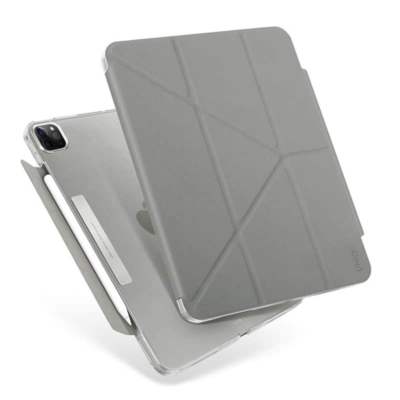 Чехол-книжка Uniq Camden Smart Folio для iPad Pro 2018/2021/2022 11" Серый
