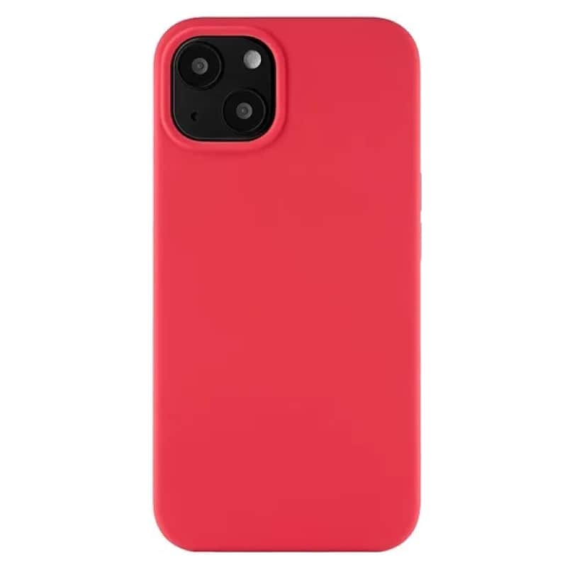 Защитный силиконовый чехол uBear Touch Mag Case для iPhone 13 Красный