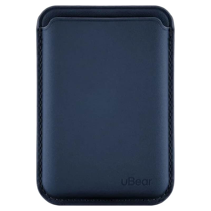 Кардхолдер uBear Leather Shell Case для iPhone Темно-Синий