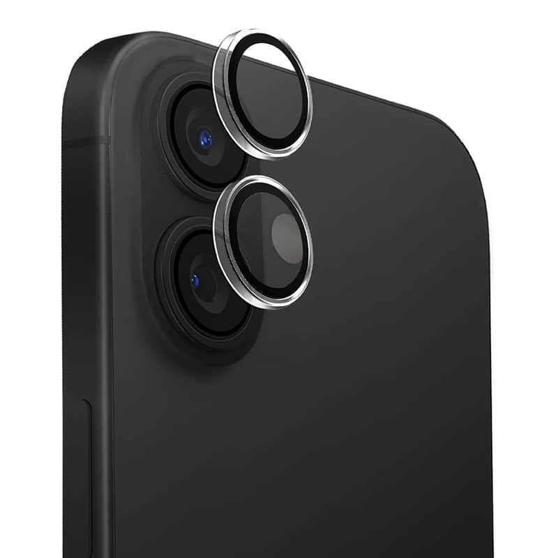 Защитное стекло объектива камеры Uniq Optix для iPhone 16/16 Plus Прозрачный