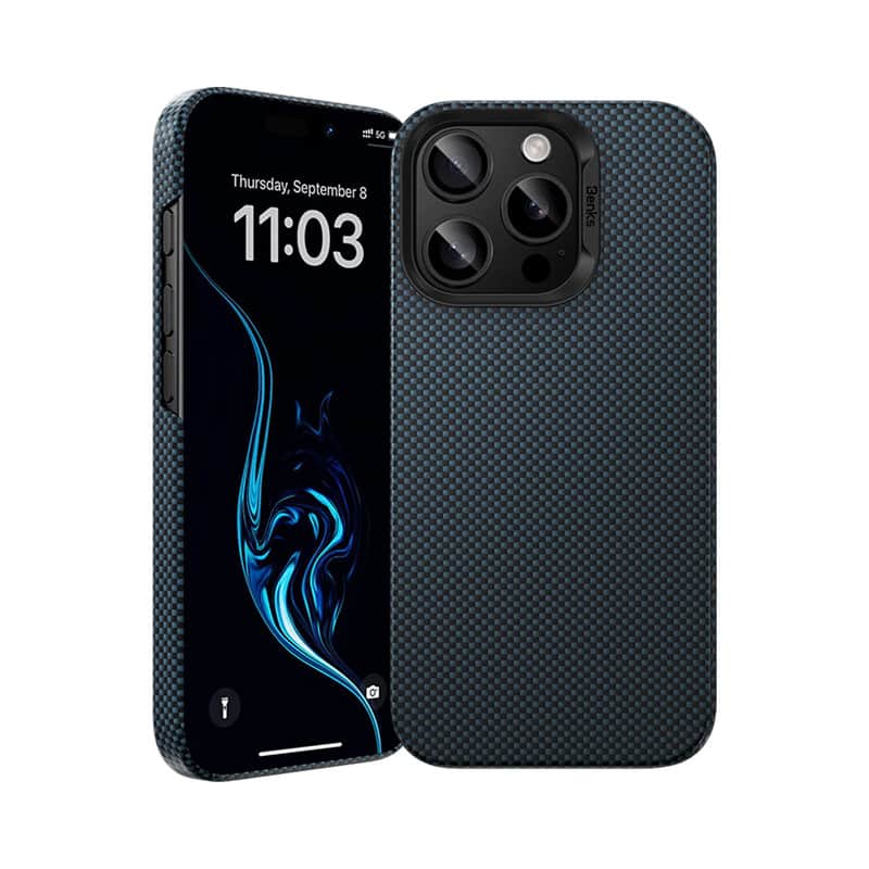 Чехол Benks ArmorTint Kevlar для iPhone 16 Pro Синий