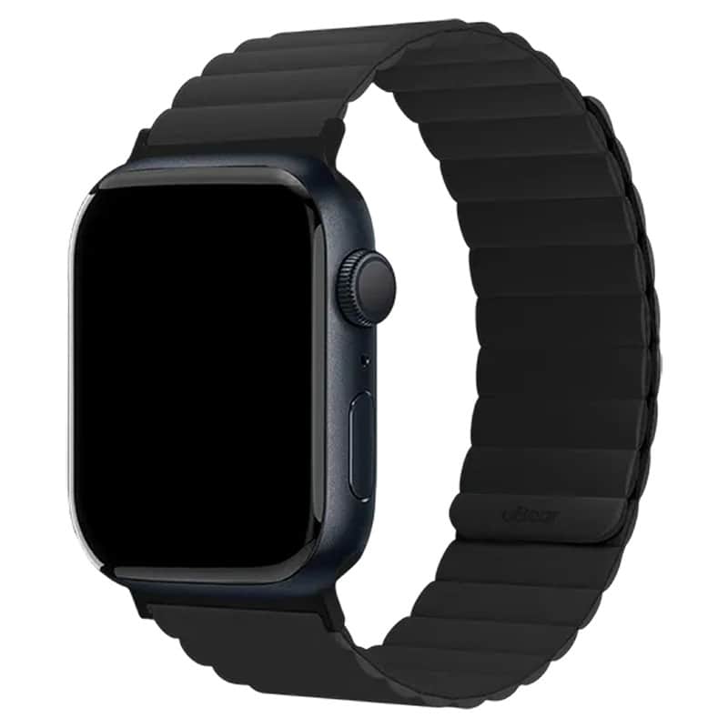 Силиконовый ремешок uBear Mode Strap для Apple Watch 44-49 мм Черный