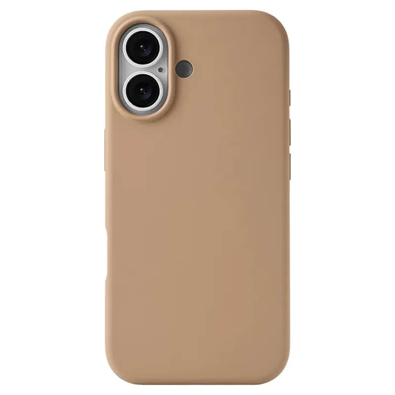 Силиконовый чехол uBear Touch Mag Case для iPhone 17 Латте