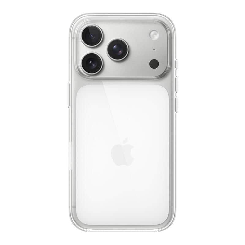 Пластиковый прозрачный чехол MagSafe для iPhone 17 Pro