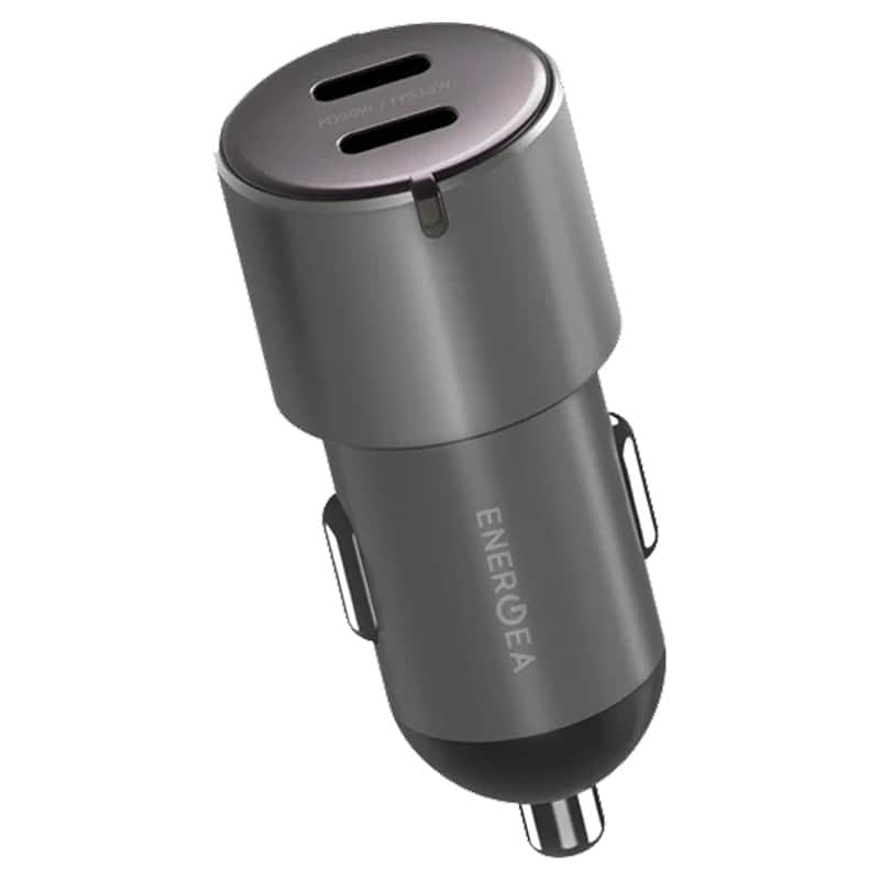 Автомобильное зарядное устройство EnergEA AluDrive D60 66W Темно-серый