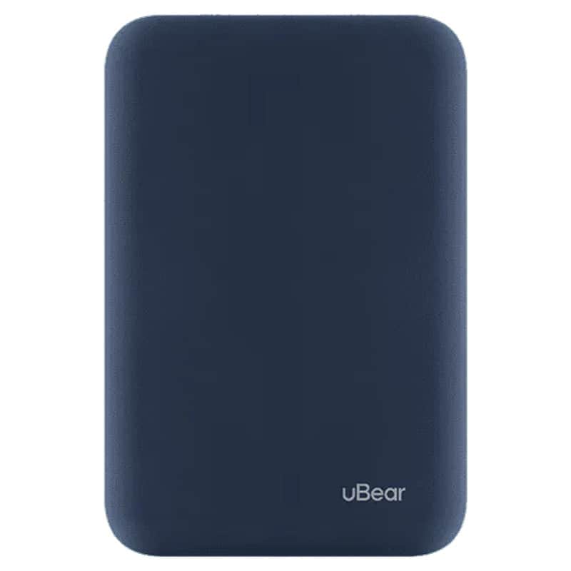Внешний аккумулятор uBear Flow MagSafe 5000 mAh Темно-синий