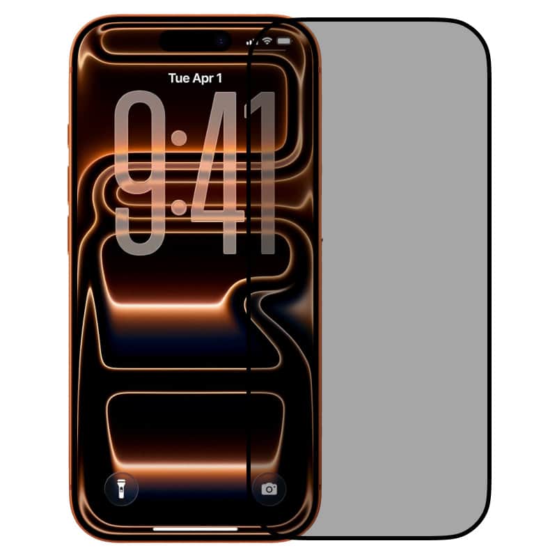 Защитное стекло-антишпион Remax для iPhone 17 Pro