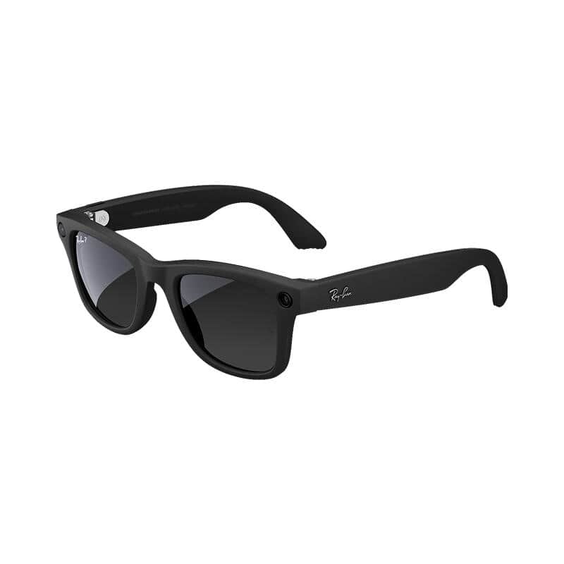 Ray-Ban Meta Wayfarer RW4006 Shiny Black/Clear