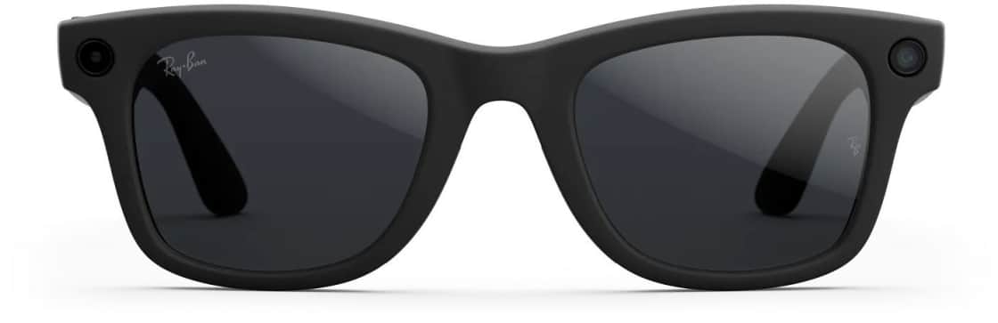 Ray-Ban Meta Wayfarer RW4012 2gen Matte Black/Clear